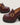 Gabriella Burgundy Leather Platform Loafer - Odissì - 3